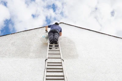 Peinture extérieure à Donzère — façades et ravalement